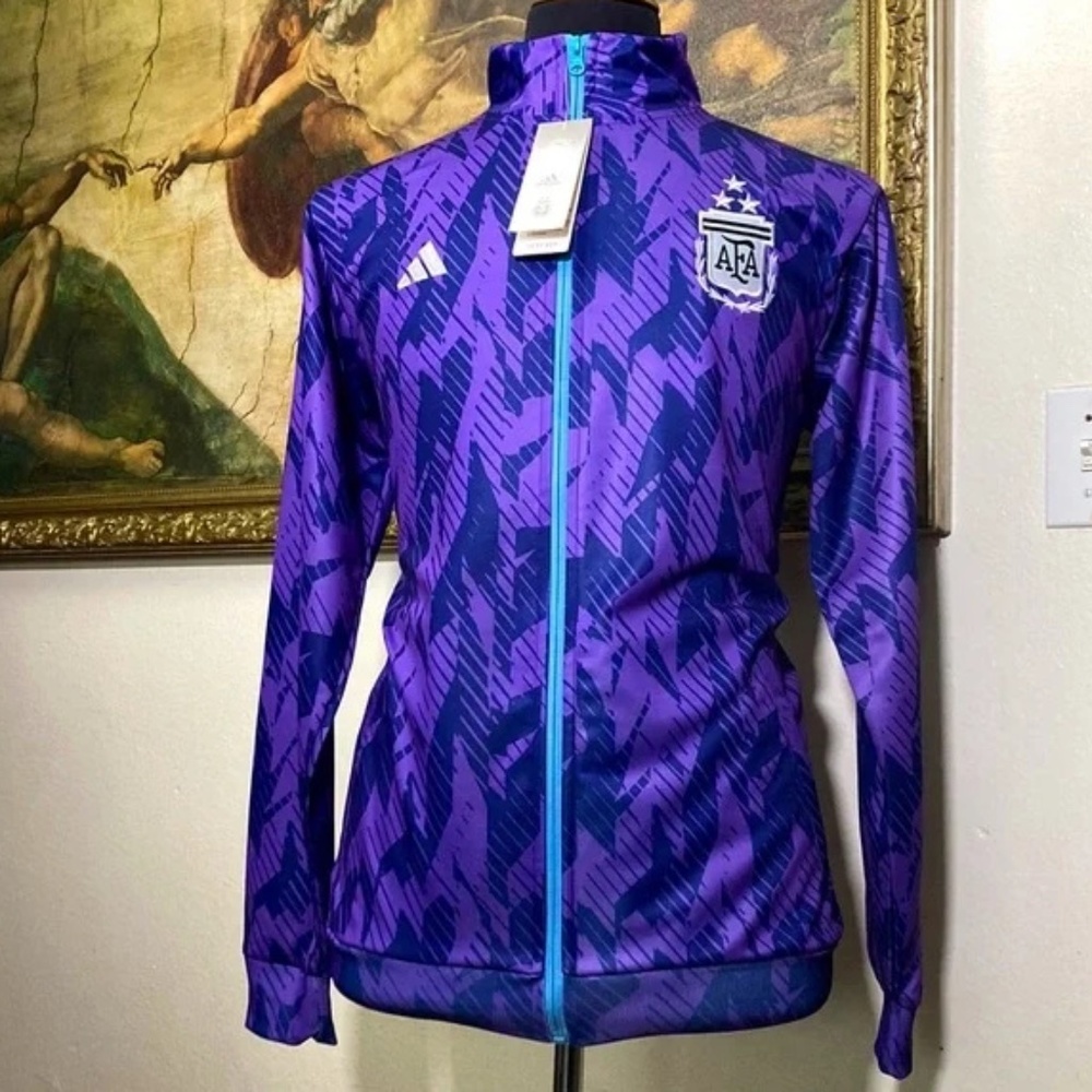 Argentina Adidas Track Suit 2023 Warm Up Suit Jacket and Pants - Picture 2 of 11